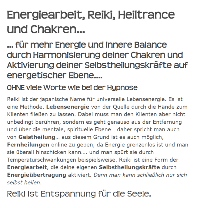 Energiearbeit, Geistheiler & Heiler für Deutschland, Düsseldorf, Wuppertal, Dortmund, Bochum, Essen, Duisburg, Münster, Köln, Bonn, Frankfurt (Main), Stuttgart, München, Nürnberg und Dresden, Leipzig, Berlin, Hamburg, Bremen, Hannover, Bielefeld